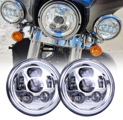 7-inch motorcycle headlights. (MS-1680+MS-7HBB FOR Harley Motorcycle 1991-2013.FOR Yamaha Motorcycle 1998-2011.FOR Jeep Land Rover Hummer Lamp 1981-20