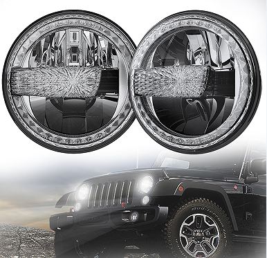 7-inch motorcycle headlights. (FOR Harley Motorcycle 1994-2013.FOR Jeep Land Rover Hummer Fog Lamp 1981-2017)