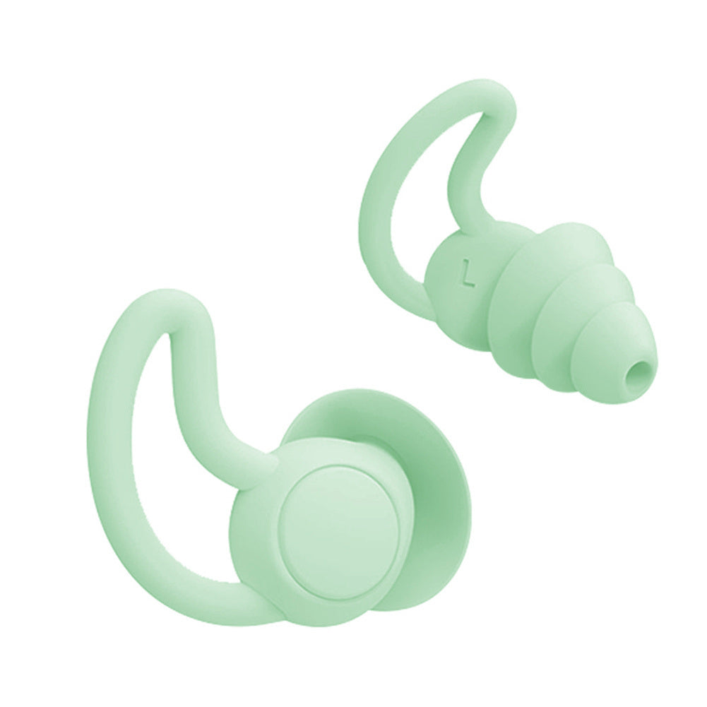 Silicone Ear Plugs Sound Insulation Anti Noise Sleeping Earplugs