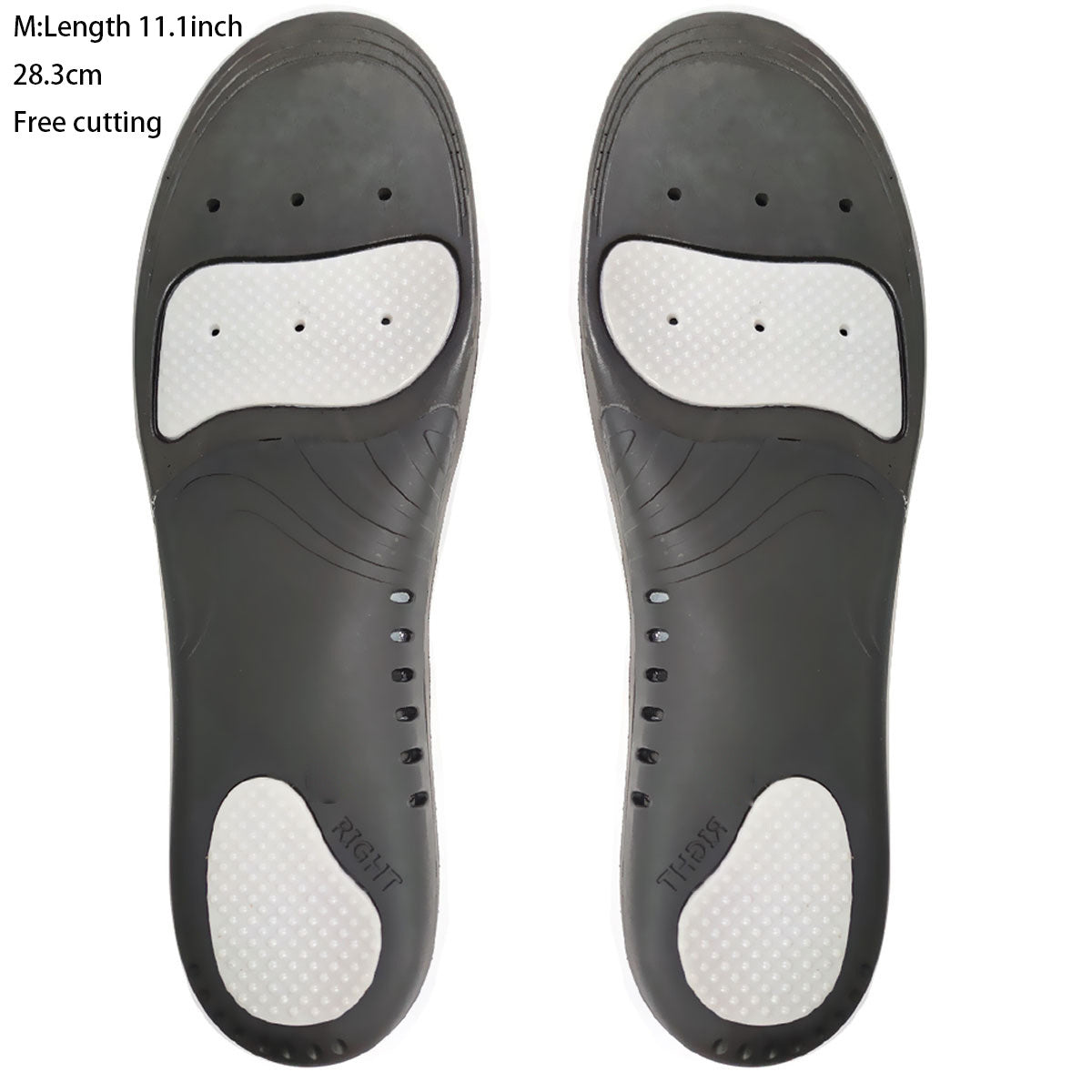 EVA Orthopedic Shoe Insole; X/O Leg Correction; Flat Arch Support Sports Insole