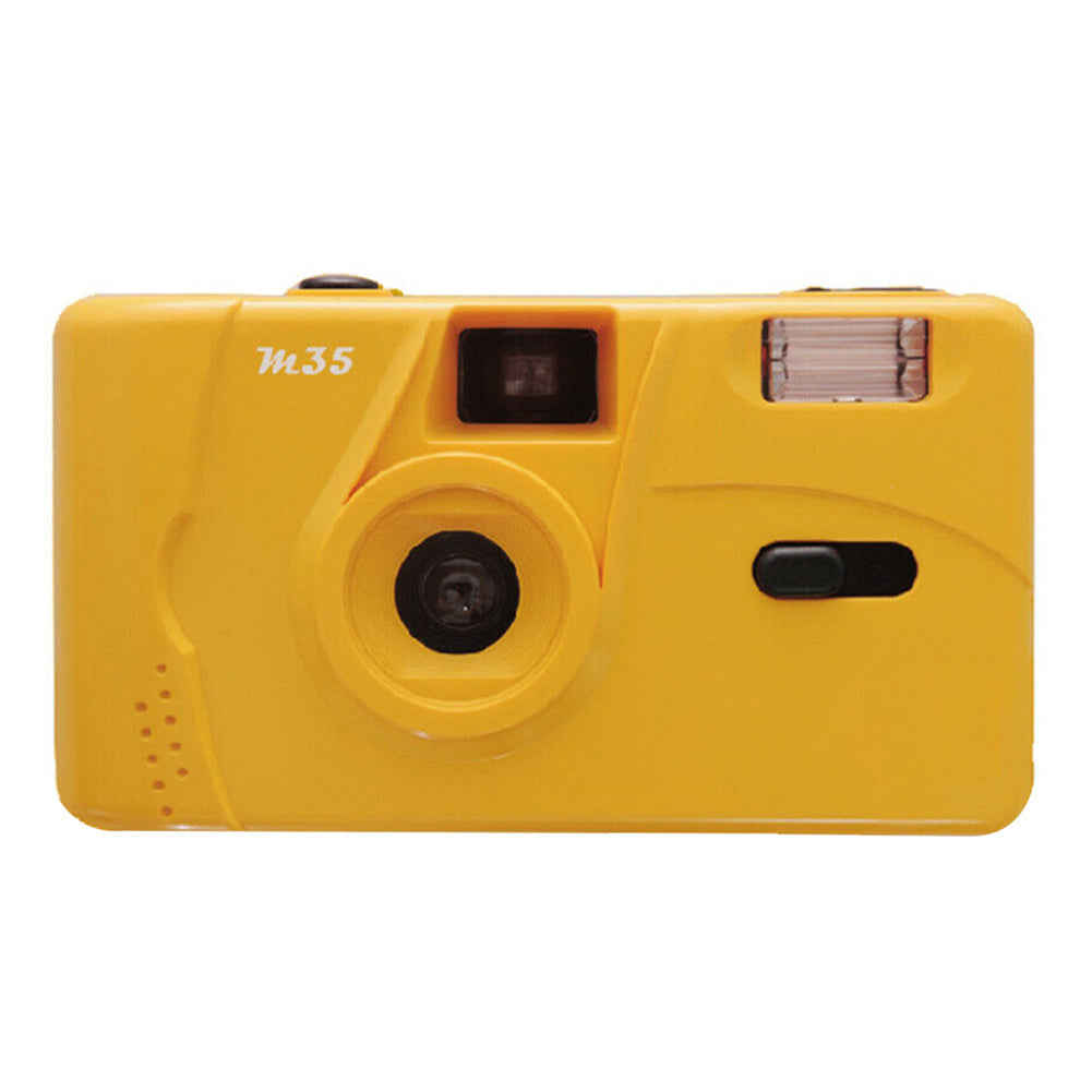 For Kodak Film Camera Vintage M35 Non-Disposable Retro Film Machine Manual Reusable Film Camera with Flash Function