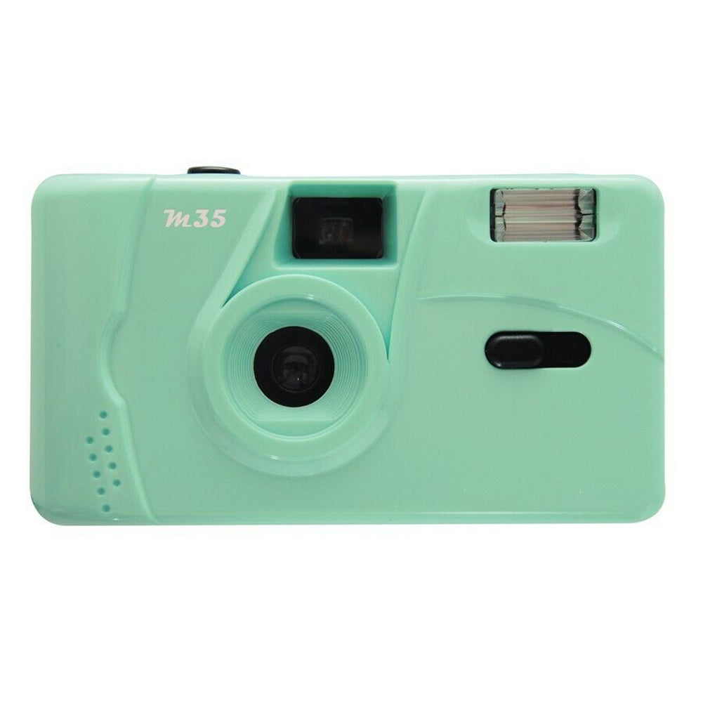 For Kodak Film Camera Vintage M35 Non-Disposable Retro Film Machine Manual Reusable Film Camera with Flash Function