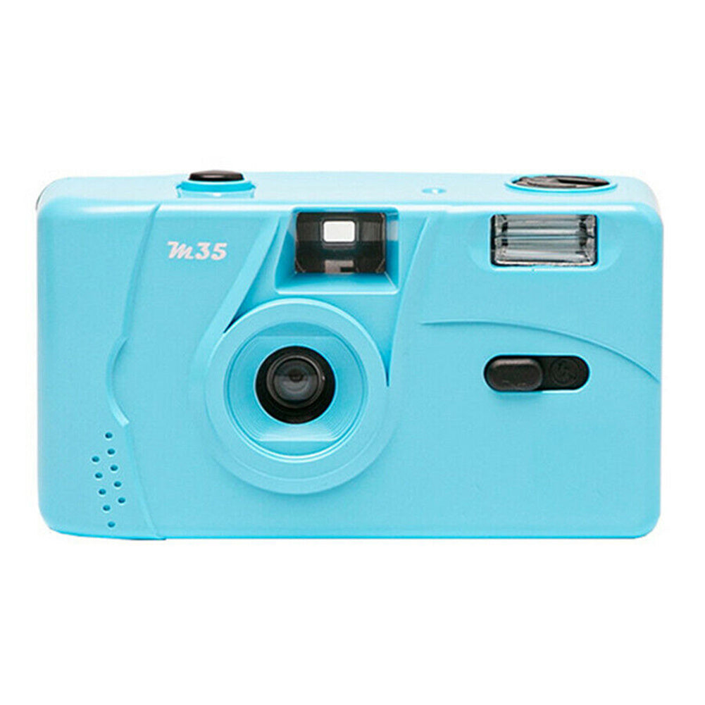 For Kodak Film Camera Vintage M35 Non-Disposable Retro Film Machine Manual Reusable Film Camera with Flash Function