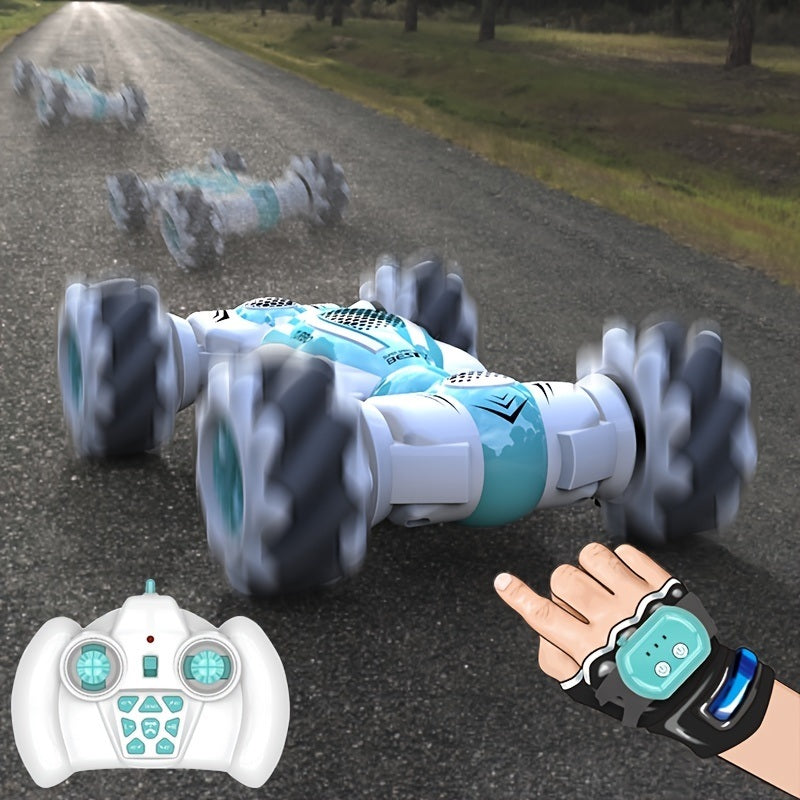 Gesture Mini RC Stunt Car Toys; For 6-12 Yr Boys ; Best Birthday Gifts For Kids Age 7 8 9 10 11 Year Old; 2.4Ghz Hand Controlled Remote Control Cars; 