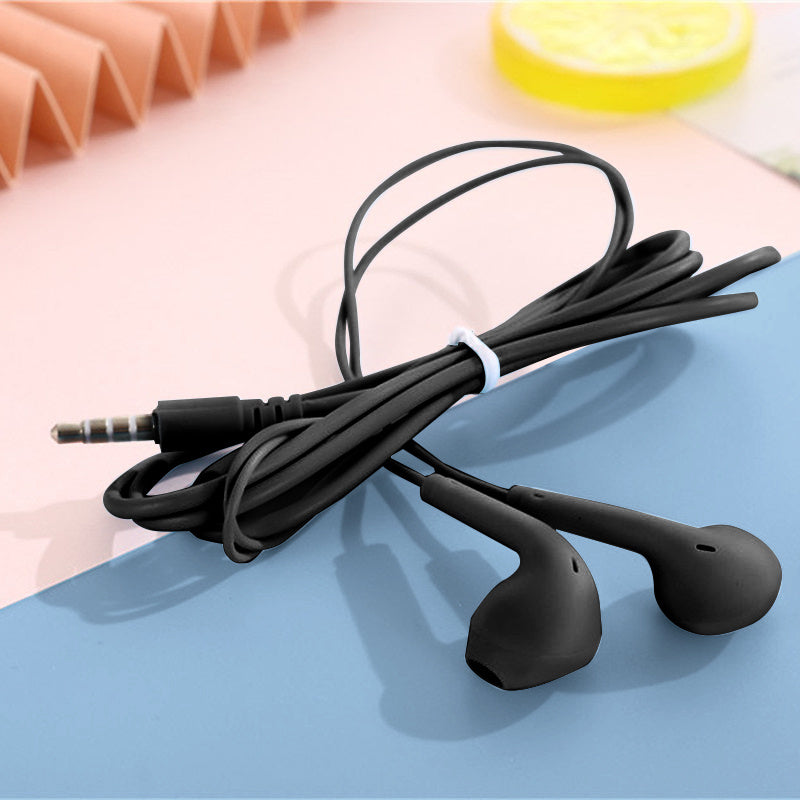 Portable Sport 8 Colors Earphone Wired Super Bass With Built-in Microphone 3.5mm In-Ear Wired Hands Free For Smartphones