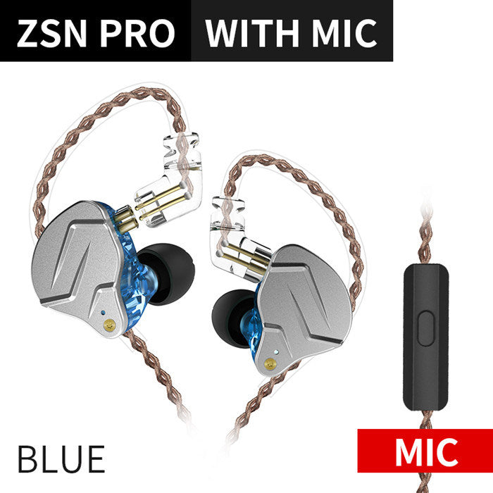 Metal Earphones 1BA+1DD Hybrid Technology HIFI Bass Earbuds In Ear Monitor Headphones Sport Noise Cancelling Headset