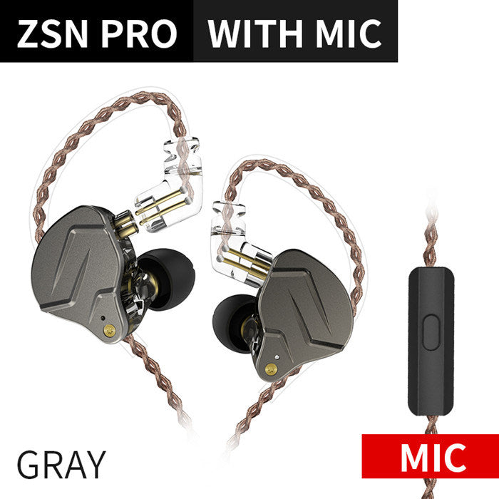 Metal Earphones 1BA+1DD Hybrid Technology HIFI Bass Earbuds In Ear Monitor Headphones Sport Noise Cancelling Headset