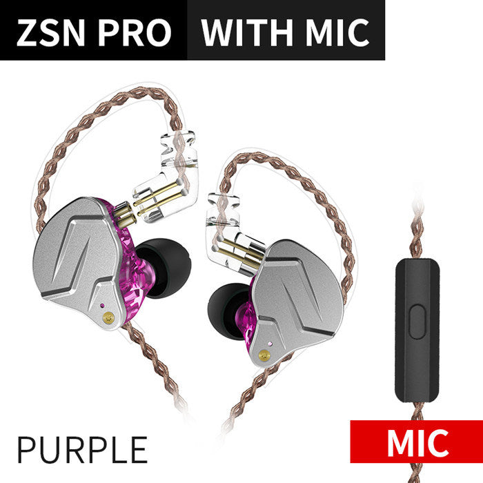 Metal Earphones 1BA+1DD Hybrid Technology HIFI Bass Earbuds In Ear Monitor Headphones Sport Noise Cancelling Headset