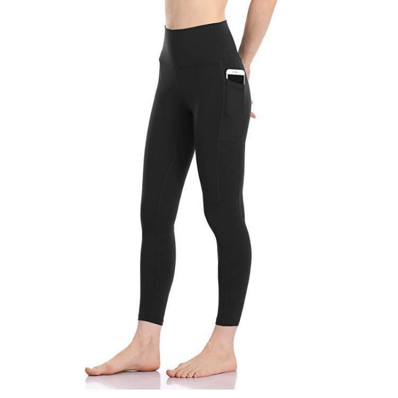 Women's High Waisted Yoga Pants 7/8 Length Leggings with Pockets