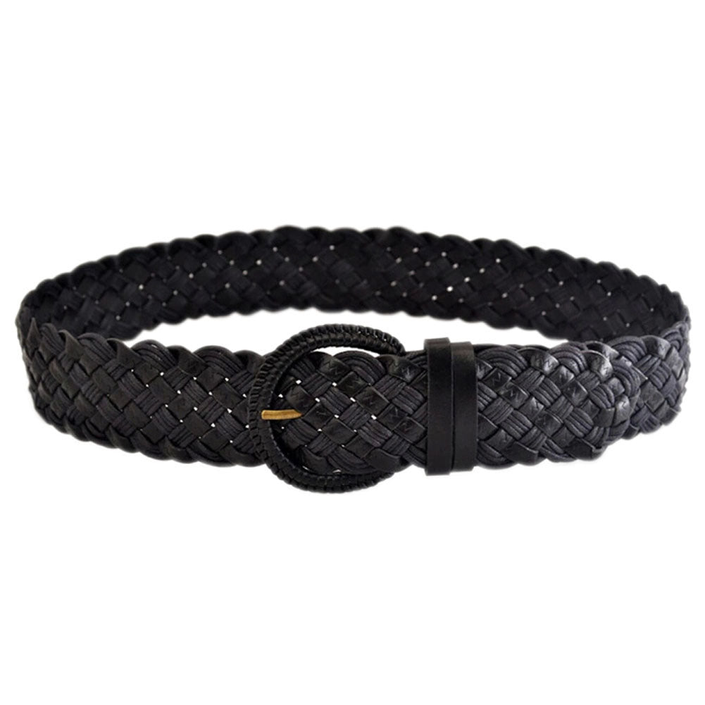 Woven Waist Belt for Women Retro Belt For Jeans Dress