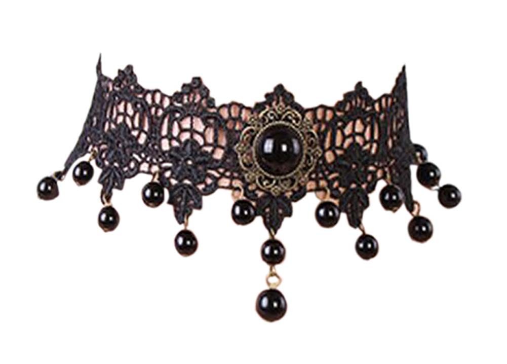 Classic Fake Collar/Women's Clothing Decoration; Black(30*4 cm)