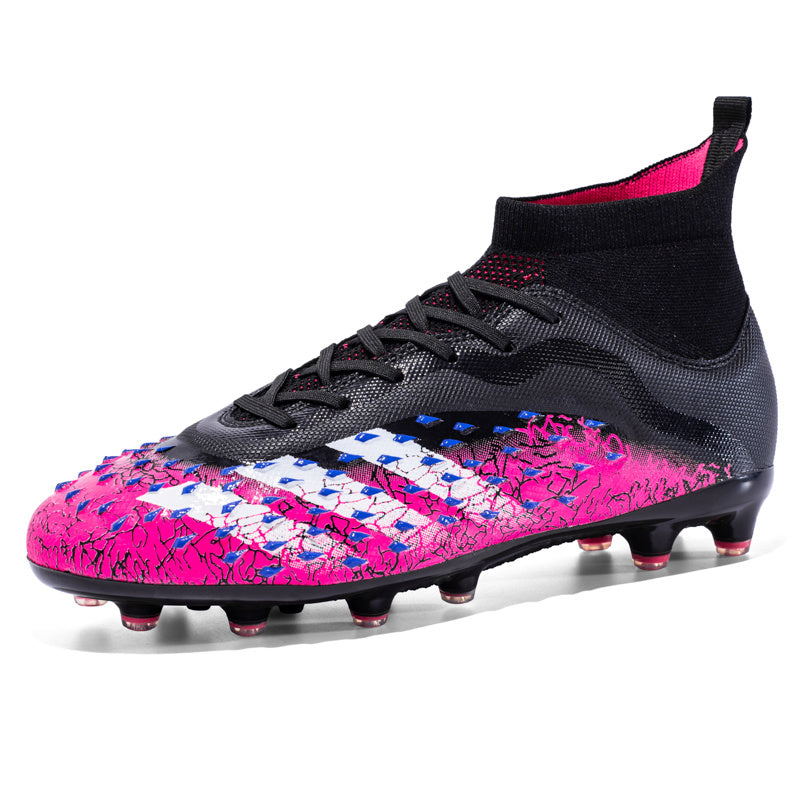 Men's and women's football shoes youth long spike broken spike professional football sneakers