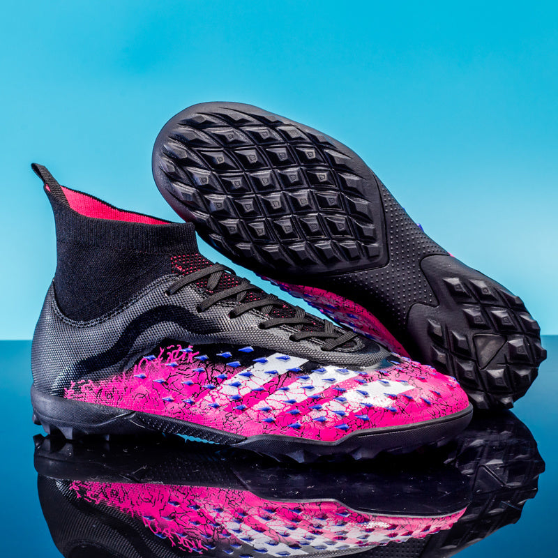Men's and women's football shoes youth long spike broken spike professional football sneakers