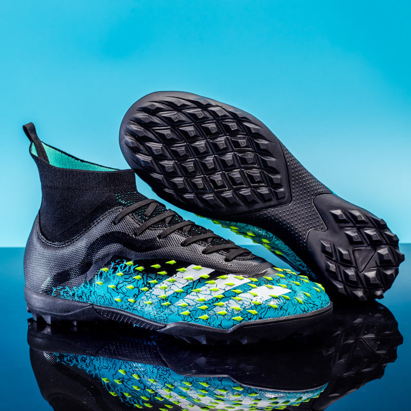 Men's and women's football shoes youth long spike broken spike professional football sneakers