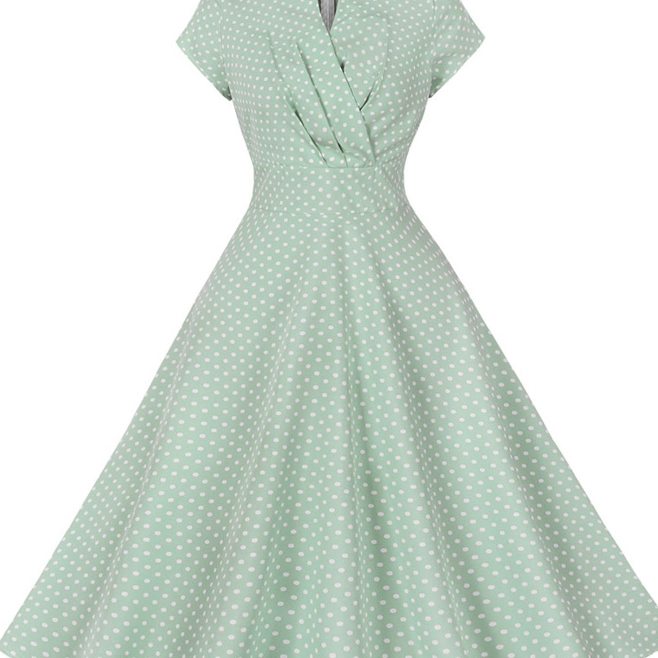 Women's Dresses Casual Summer Fashion Polka Dot Retro Loose Swing Dresses