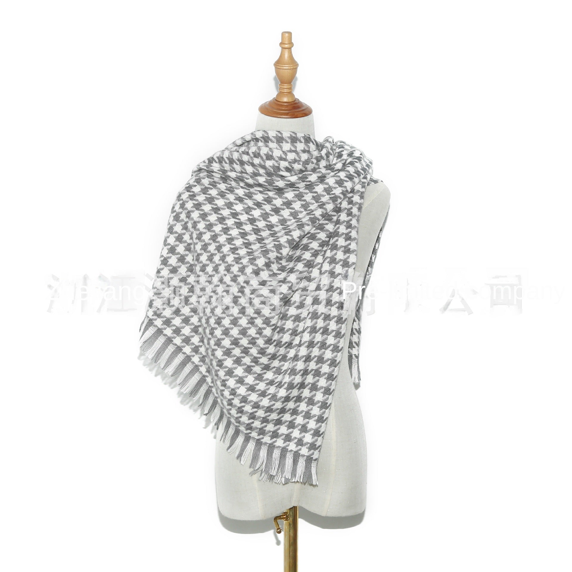 2021 Korean version of new Qianniao lattice women's plaid cashmere scarves