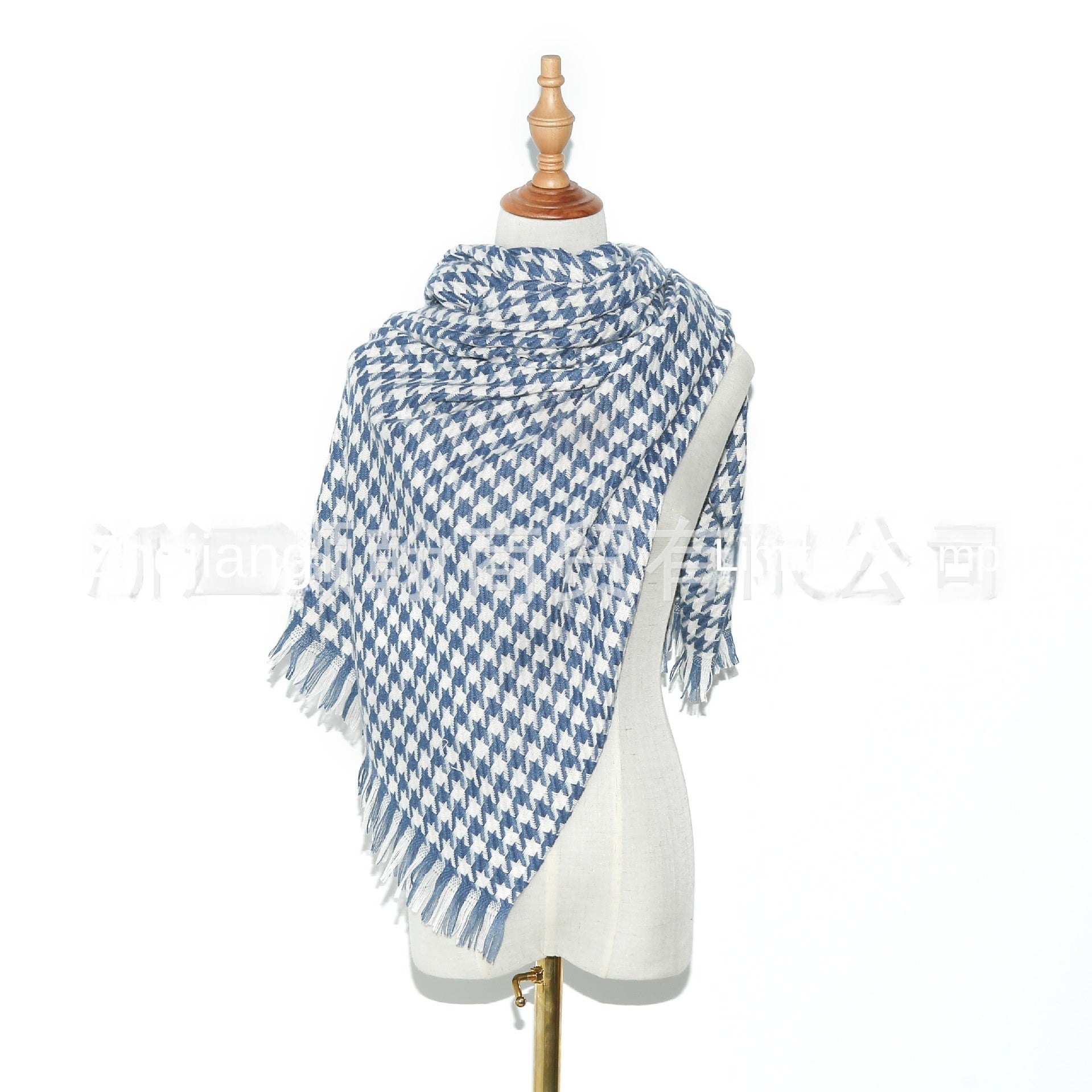 2021 Korean version of new Qianniao lattice women's plaid cashmere scarves