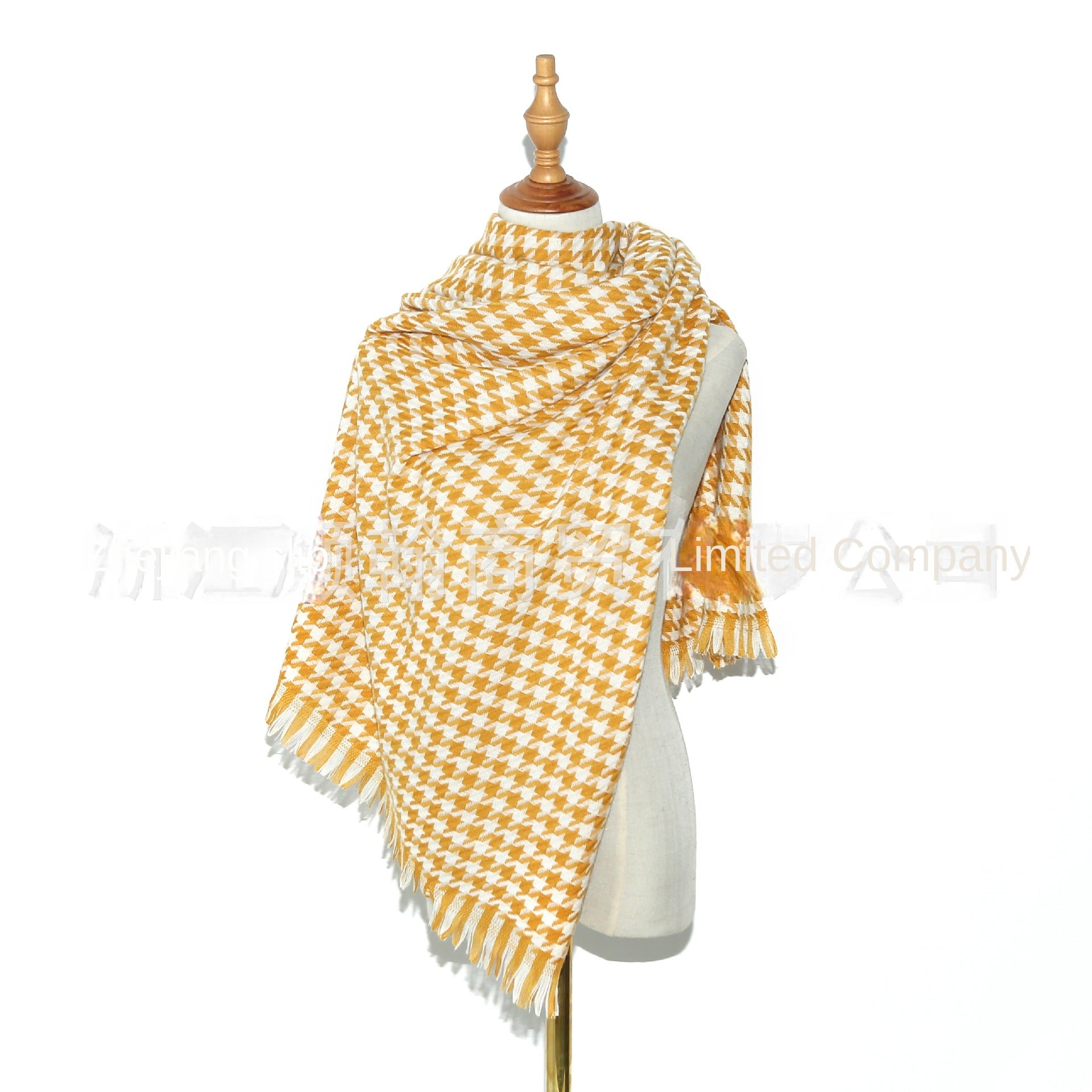 2021 Korean version of new Qianniao lattice women's plaid cashmere scarves