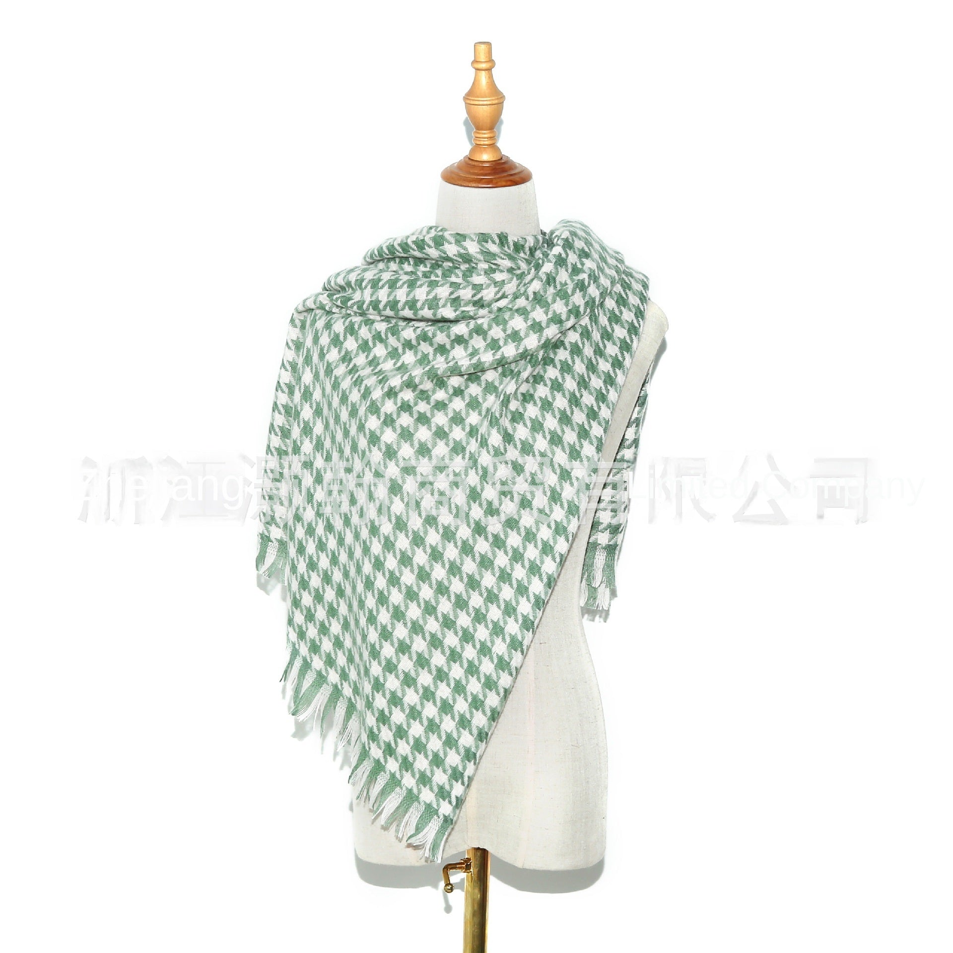 2021 Korean version of new Qianniao lattice women's plaid cashmere scarves