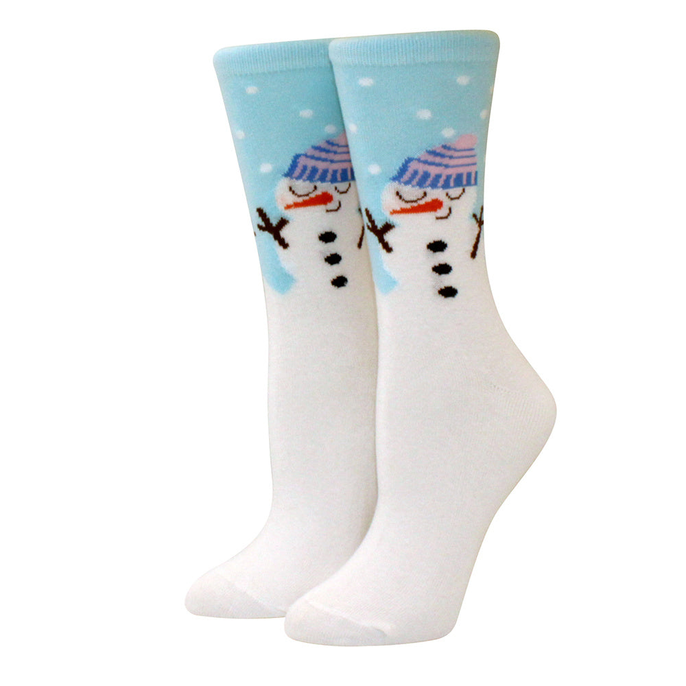 Woman Christmas Socks Funny Xmas Santa Claus Tree Snowflake Elk Snow Cotton Tube Crew Happy Sock Men New Year Funny Sokken