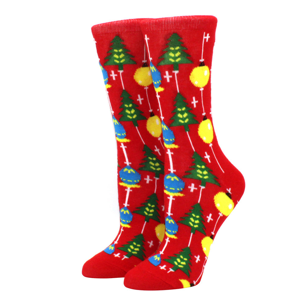 Woman Christmas Socks Funny Xmas Santa Claus Tree Snowflake Elk Snow Cotton Tube Crew Happy Sock Men New Year Funny Sokken