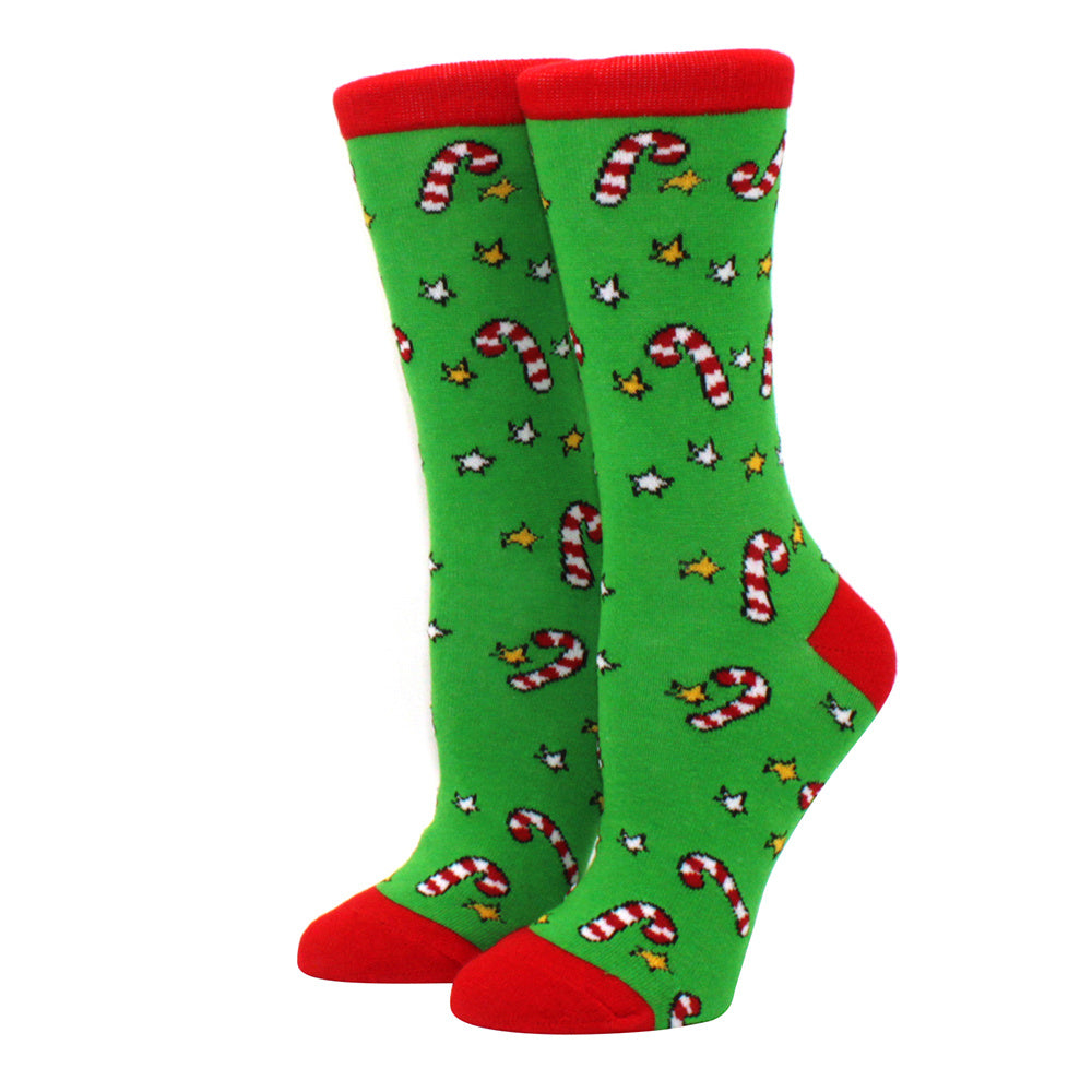 Woman Christmas Socks Funny Xmas Santa Claus Tree Snowflake Elk Snow Cotton Tube Crew Happy Sock Men New Year Funny Sokken