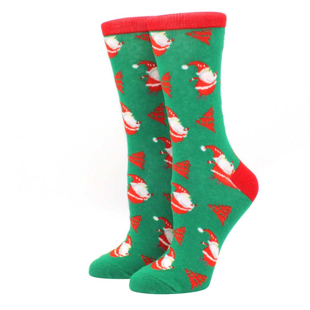 Woman Christmas Socks Funny Xmas Santa Claus Tree Snowflake Elk Snow Cotton Tube Crew Happy Sock Men New Year Funny Sokken