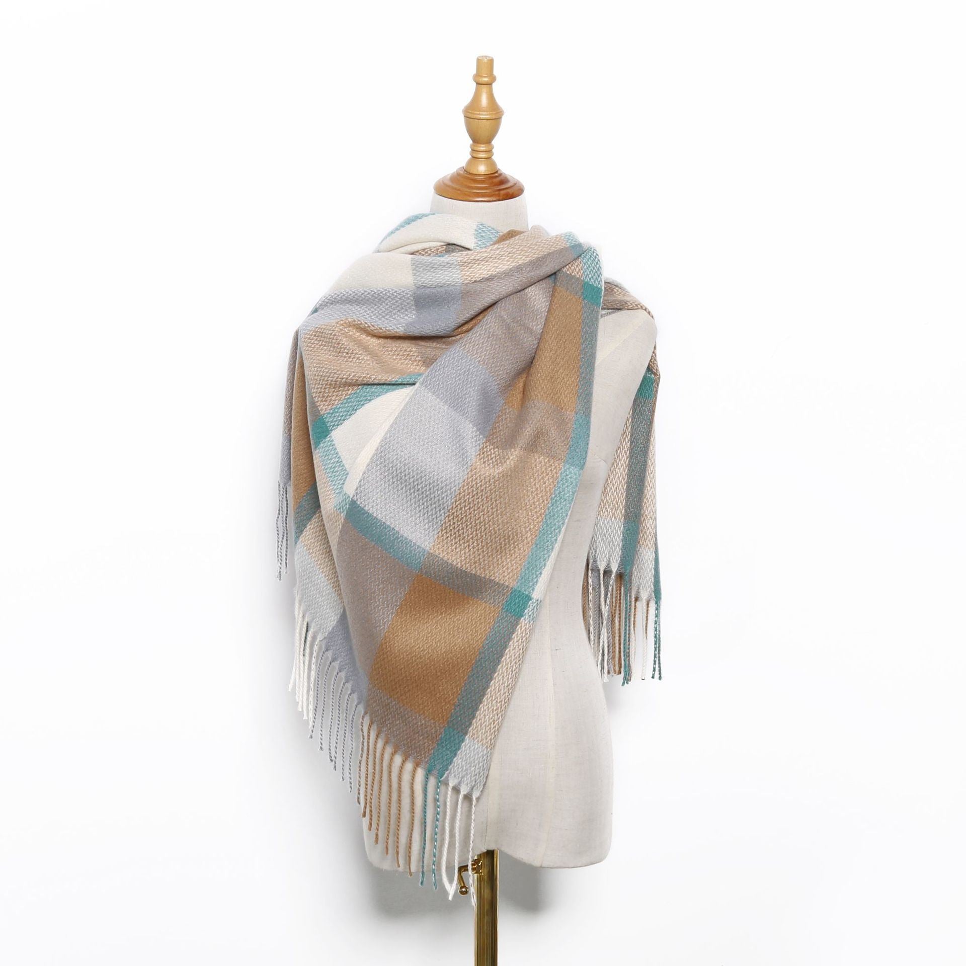 Scarves for women in autumn and winter; cashmere scarves wholesale; medium long scarves for European and American streets; shawls for women; warm scarves