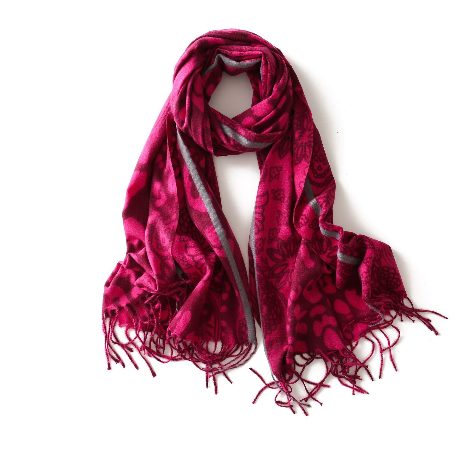 2022 Cross border foreign trade scarves; cashmere like flowers; warm shawls; necklaces; extended scarves; direct wholesale by manufacturers