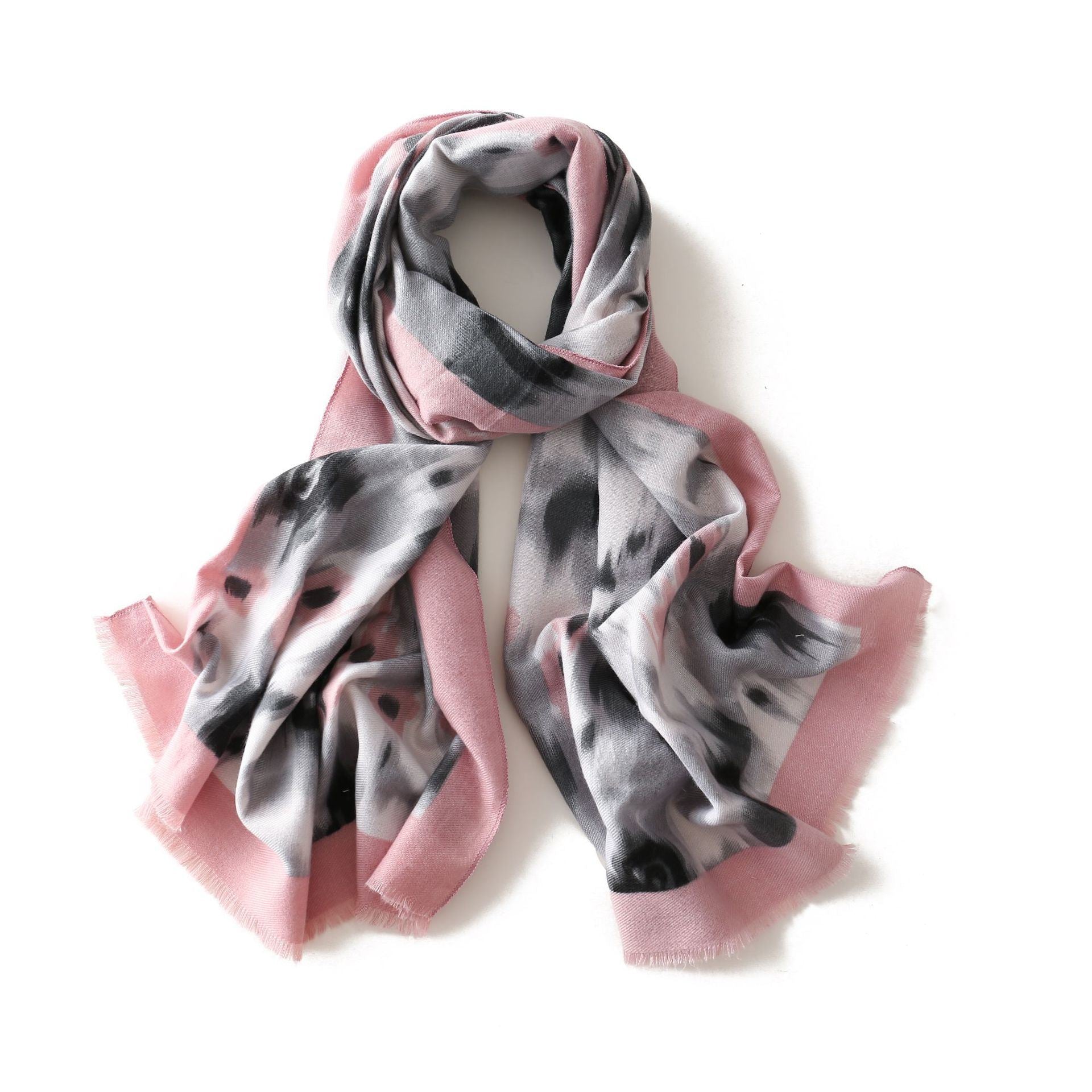 2022 New style scarves; light tie dyed flowers; sunshade; cashmere like shawls; no need to lengthen scarves; wholesale