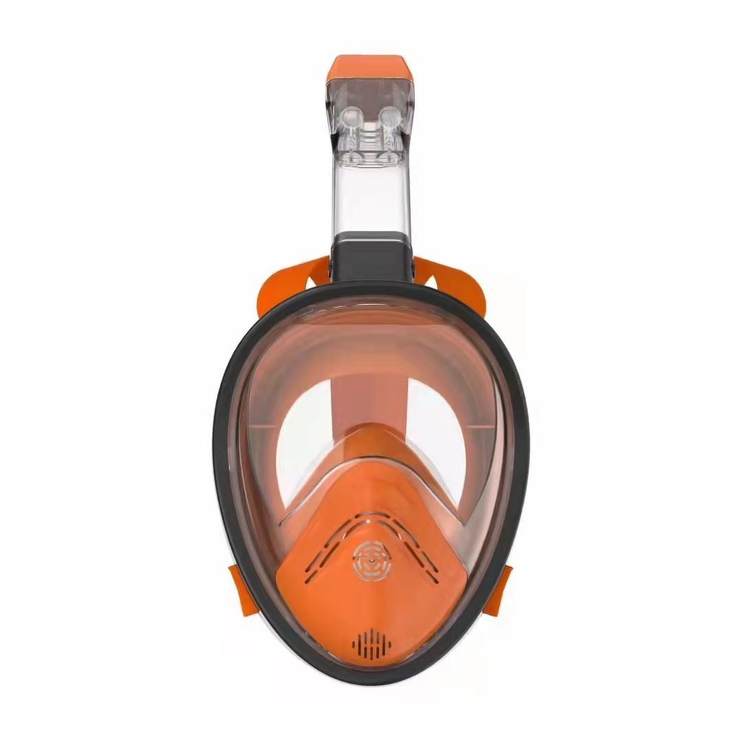 Snorkeling Mask; Full Face Snorkeling & Diving Mask With 180° Panoramic View With Longer Vent Tube; Waterproof; Anti-Fog & Anti-Leak Technology Mask; 
