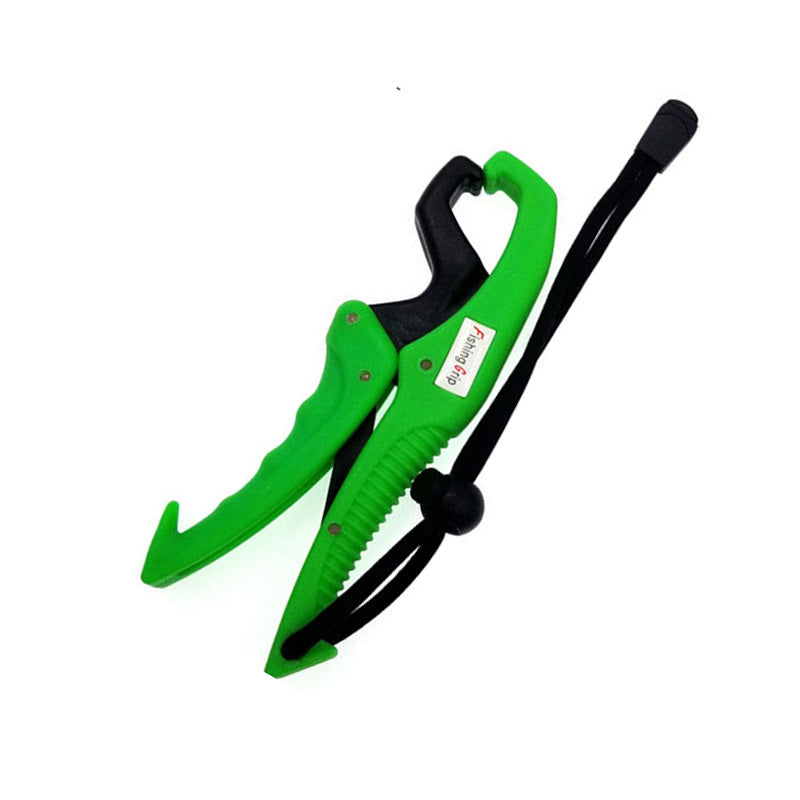 1pc Fish Grabber Plier Controller Gear Fishing Tool ABS Grip Tackle With Adjustable Rope