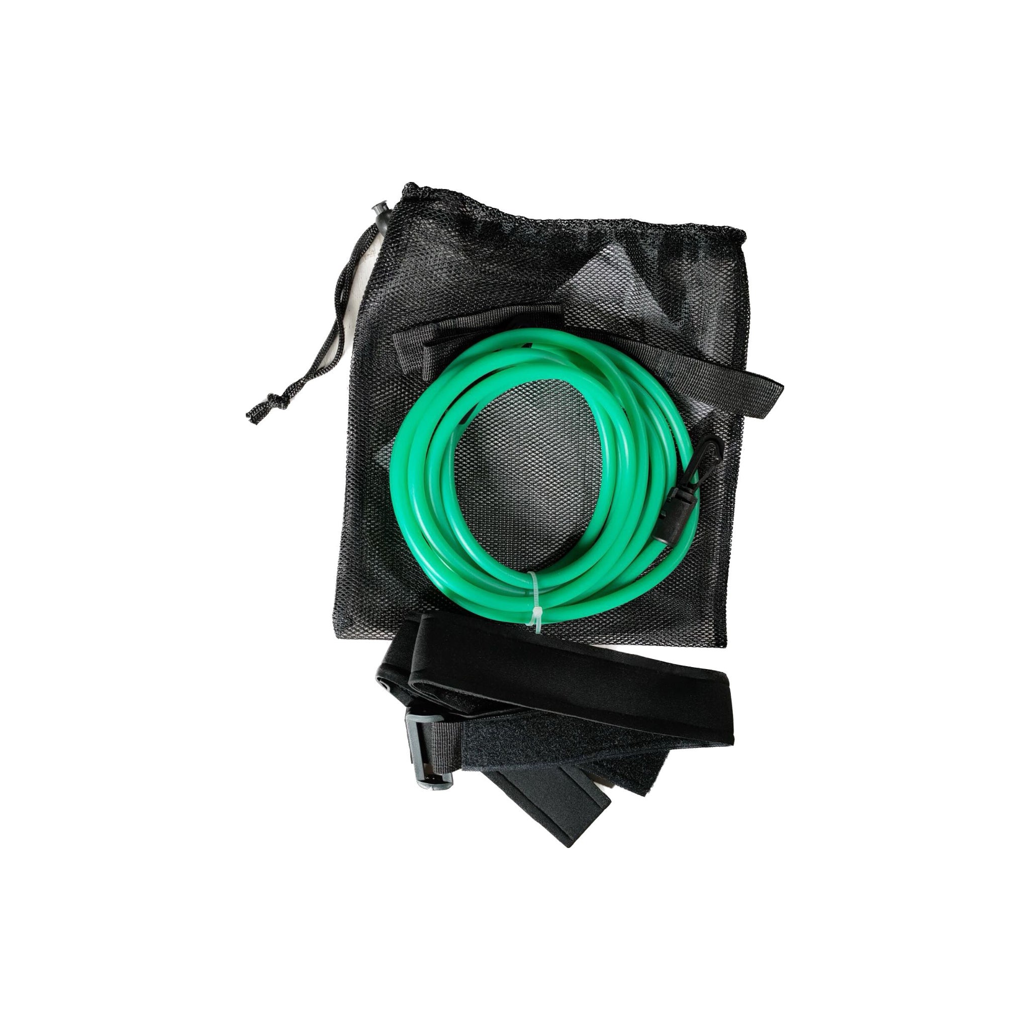 4m Swimming Elastic Training Belt Resistance Safety Strap With Mesh Packaging; Swimming Training Accessories