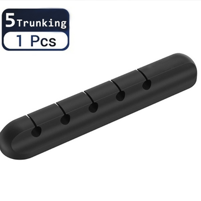 Silicone Cable Organizer; USB Cable Roll; Neat Desk Management Clips; Mouse Headset Cable Holder