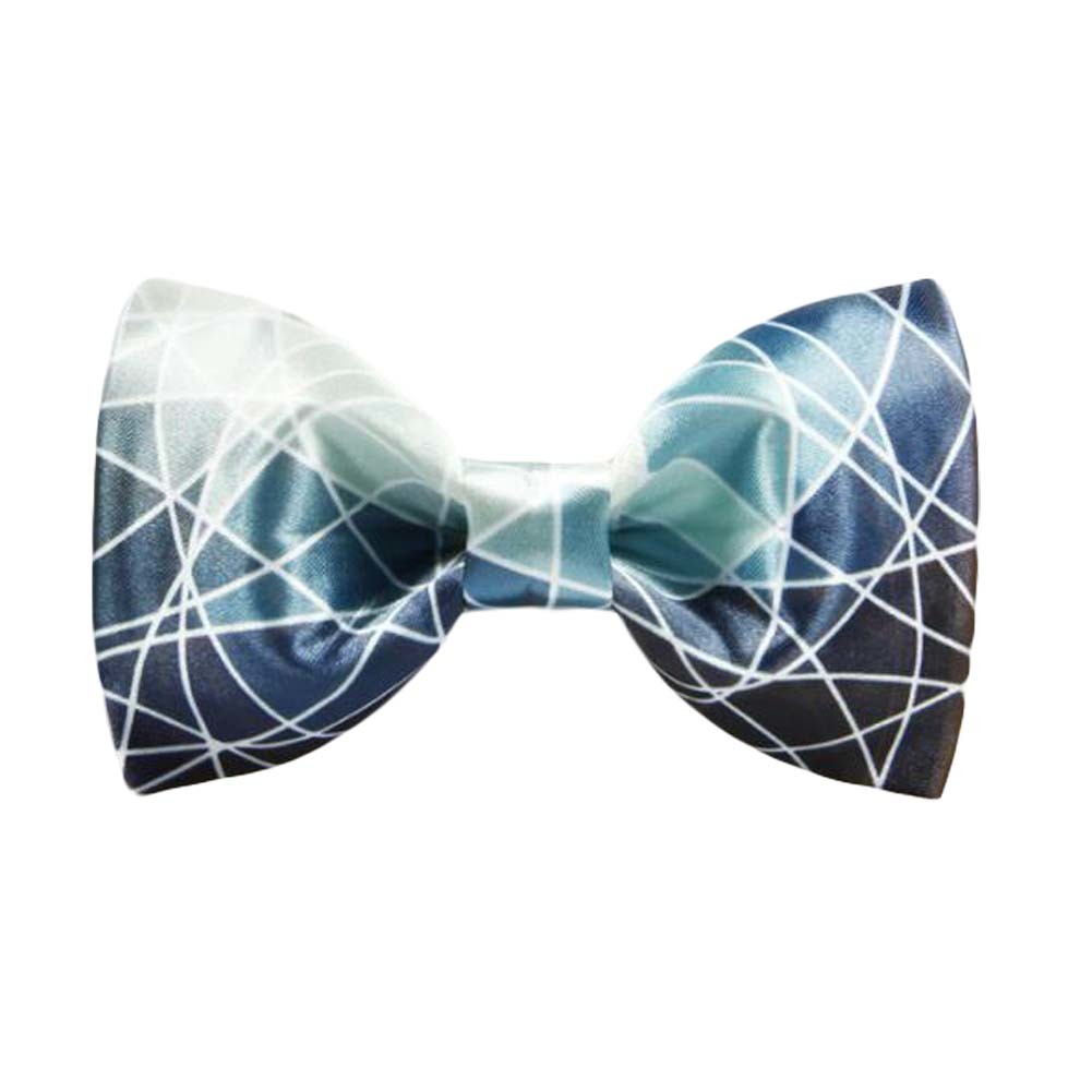 Creative Men Bow Tie Polyester Necktie Pre-tied Bow Tie Adjustable Wedding/Party