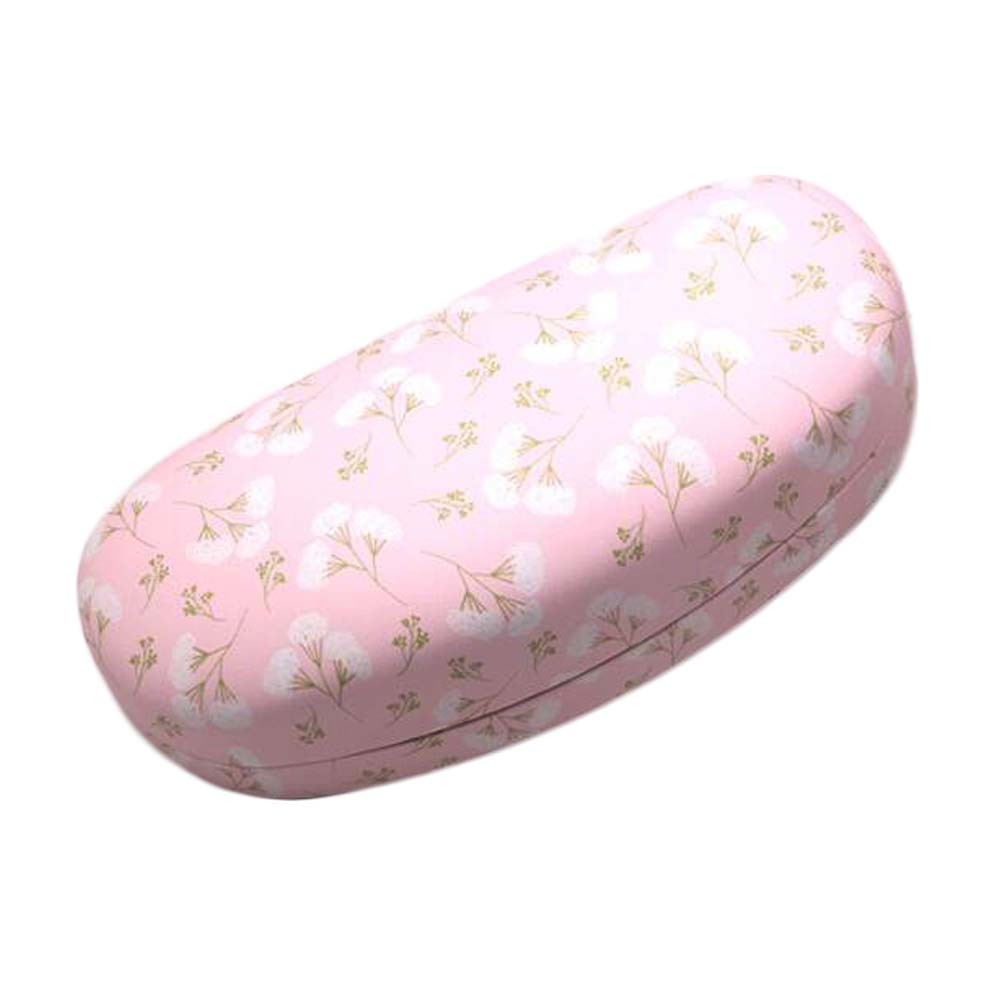 Pink Dandelion Glasses Case Hard Shell Eyeglass Holder Sunglasses Case Spectacle Case