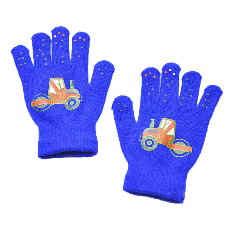 Warmom Children Gloves Winter Baby Boys Girls Warm Gloves Infant Baby Mittens Children Toddler Kids Full Finger Mittens