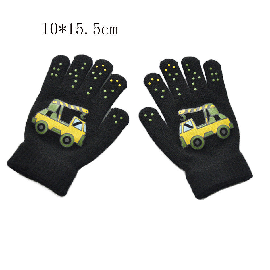 Warmom Children Gloves Winter Baby Boys Girls Warm Gloves Infant Baby Mittens Children Toddler Kids Full Finger Mittens