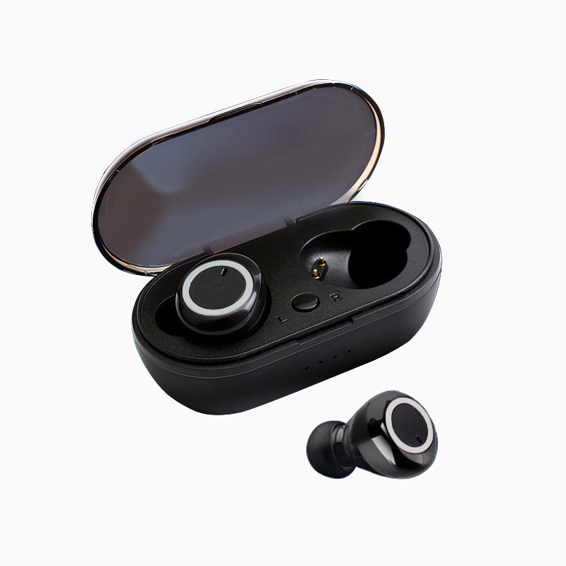 Y50 Bluetooth Headset TWS2 Bluetooth Headset Mini Portable with Wireless Bluetooth Headset 5.0 Touch Touch