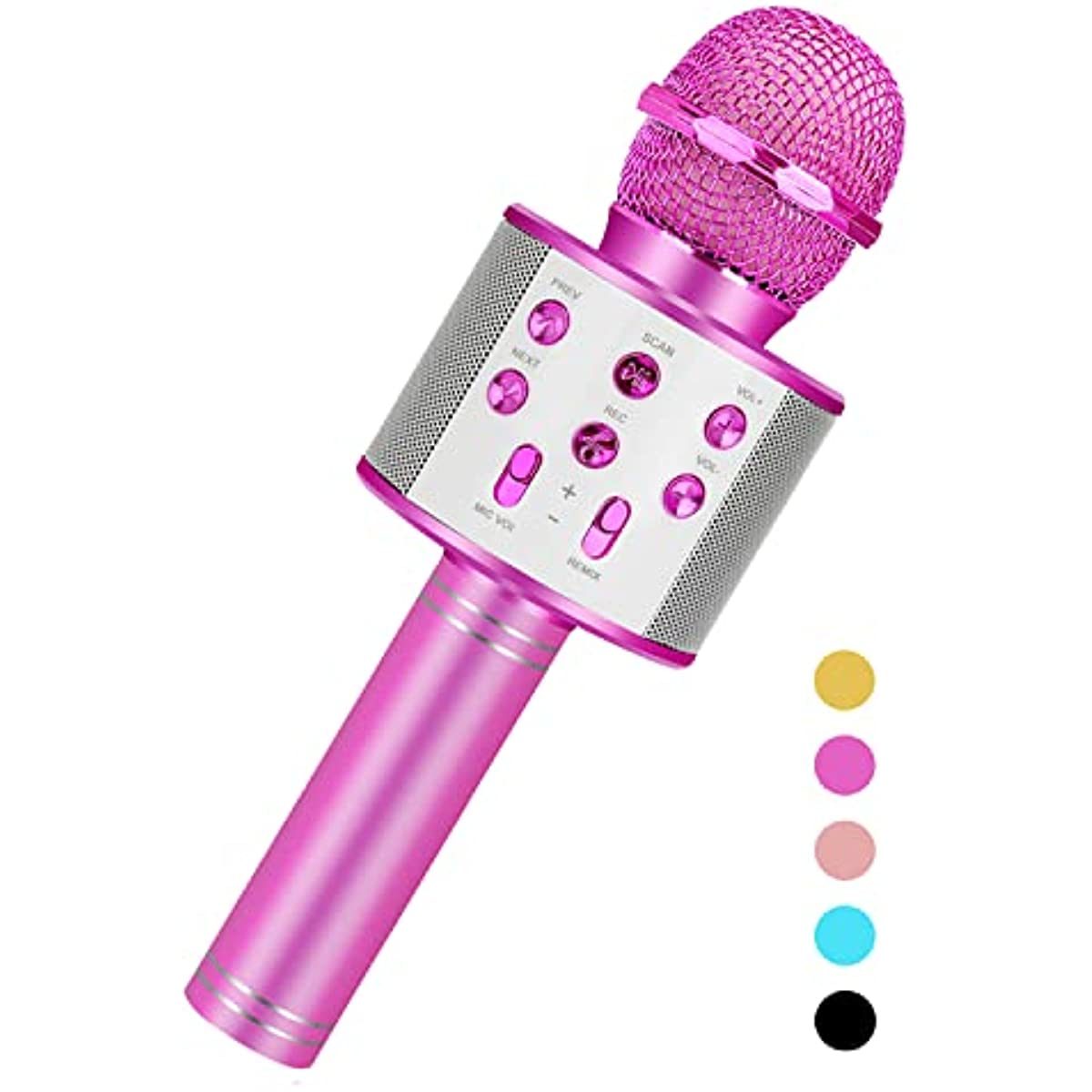 Kids Toys for 3-14 Year Old Girls and Boys Gifts; Karaoke Microphone Machine for Kids Toddler Toys Age 4-12; Christmas Birthday Valentine Gifts for 5 