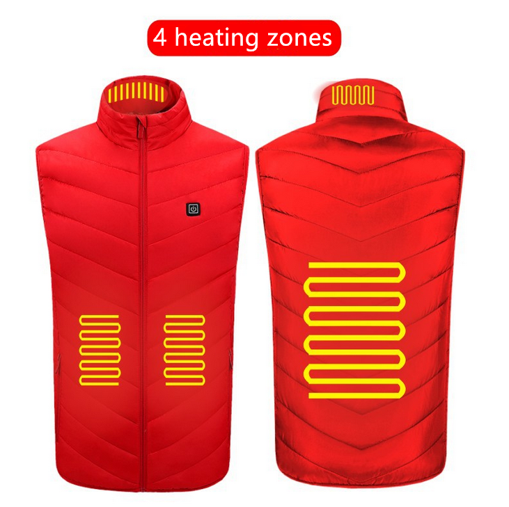 Heated Vest Washable Usb Charging Electric