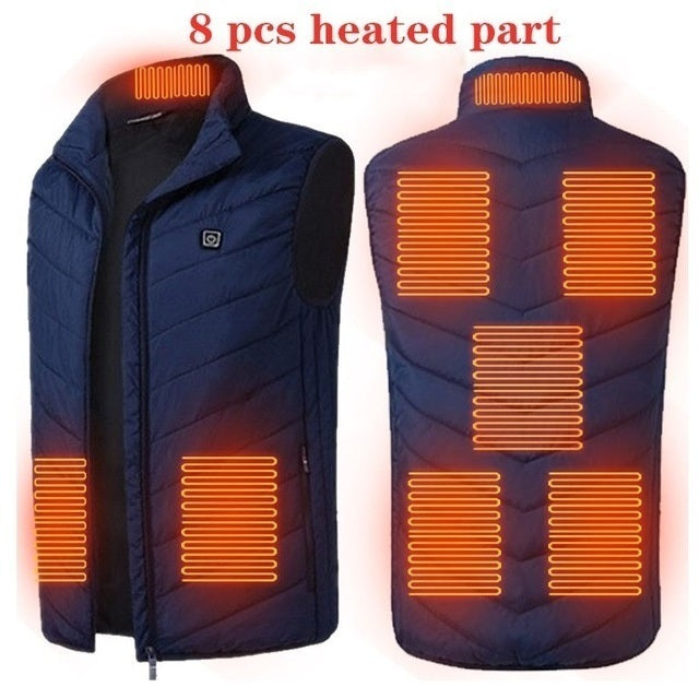 Heated Vest Washable Usb Charging Electric