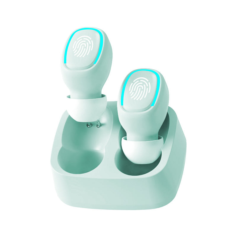 T1 Wireless Bluetooth Headset Touch Light Mini High Quality Earplugs Anti-Sweat HD Sound Quality Stereo Universal Headset