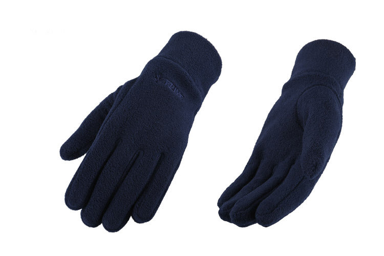 Men's winter gloves couples women outdoor fleece warm cold winter gloves motorcycle riding gloves