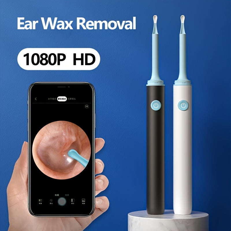 Ear Wax Removal; Waterproof Earwax Cleaner With Camera; 6 LED Lights; WiFi Ear Cleaning Kit; Otoscope With Light; For ; iPhone ; iPad; Android Smart Phone