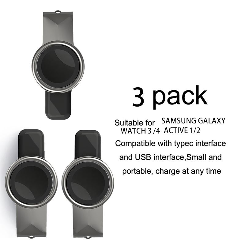 Fast Magnetic Charger For Samsung Galaxy Watch 5/4/3 Active 1 2 Charging 38/40/41/46mm Samsung Watch Power Supply Adapte