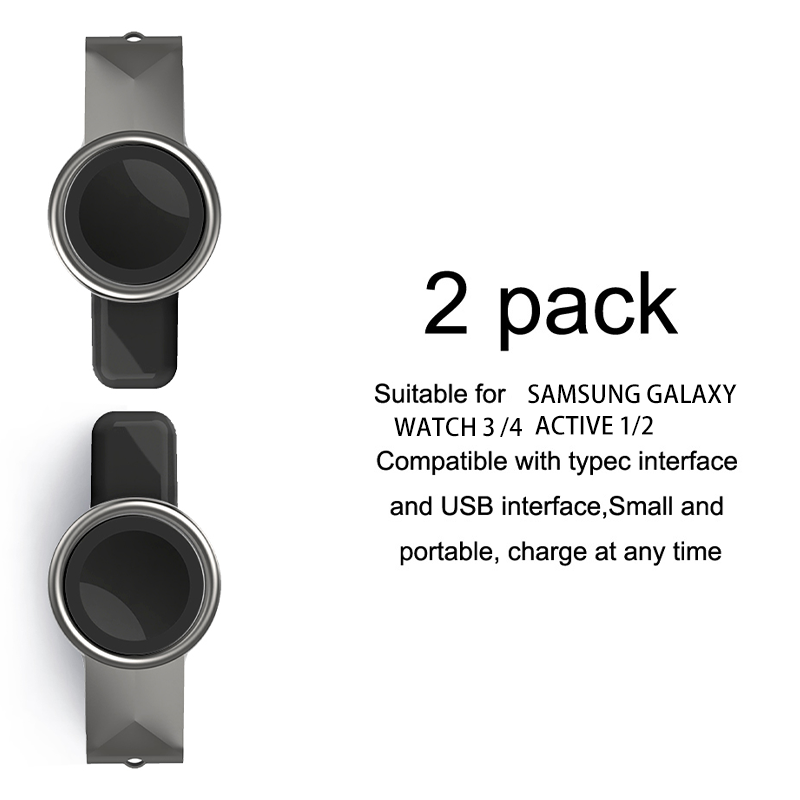 Fast Magnetic Charger For Samsung Galaxy Watch 5/4/3 Active 1 2 Charging 38/40/41/46mm Samsung Watch Power Supply Adapte