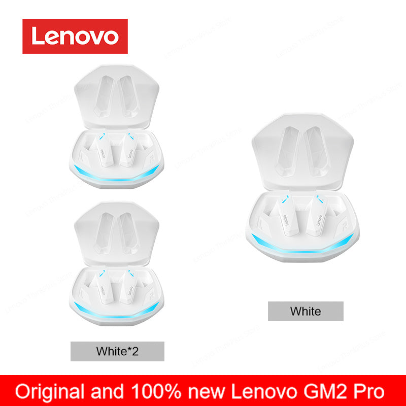 Original Lenovo GM2 Pro 5.3 Earphone Bluetooth Wireless Earbuds Low Latency Headphones HD Call Dual Mode Gaming Headset With Mic