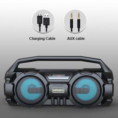 Portable Bluetooth Speakers Powerful Column Home Theater Bass With Mic FM Radio TF Music Center System Wireless Stereo Subwoofer