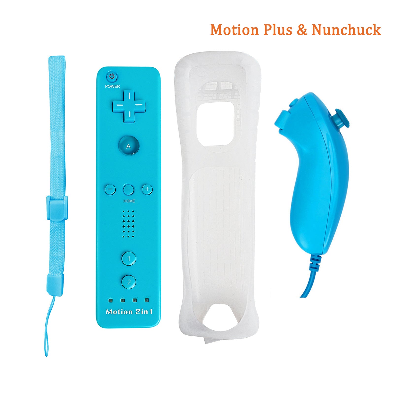 Built-in Motion Plus Remote For Nintendo Wii Controller Wii Remote Nunchuck Wii Motion Plus Controller Wireless Gamepad Controle